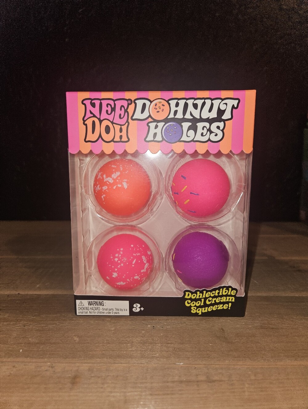NeeDoh Dohnut Holes 4-Pack